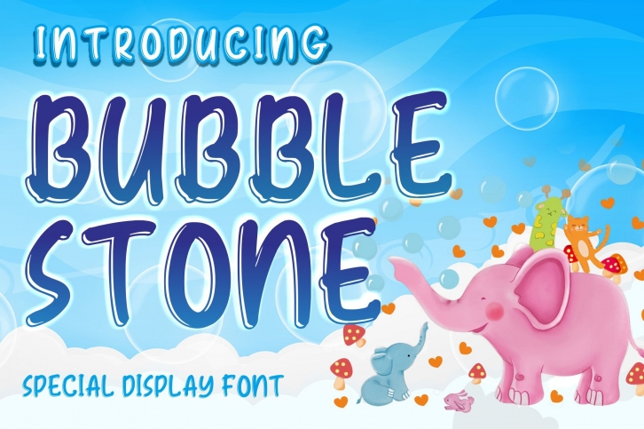 Bubble Stone Font Download