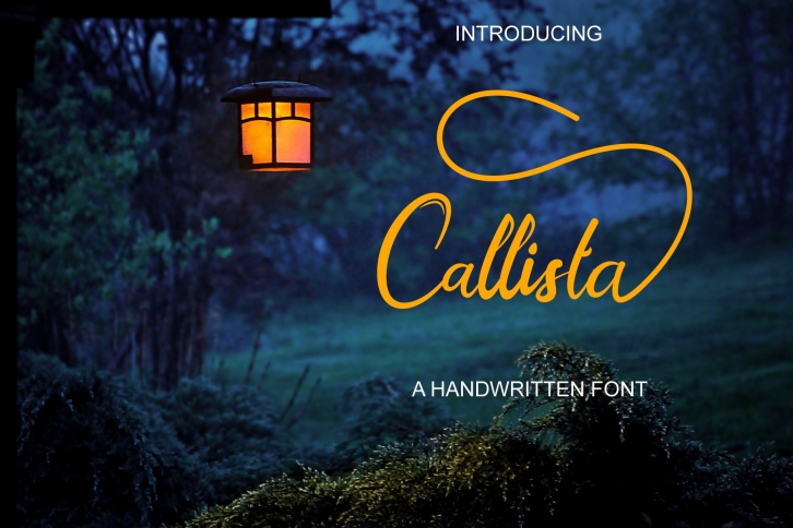 Callista Handwriting Font Download