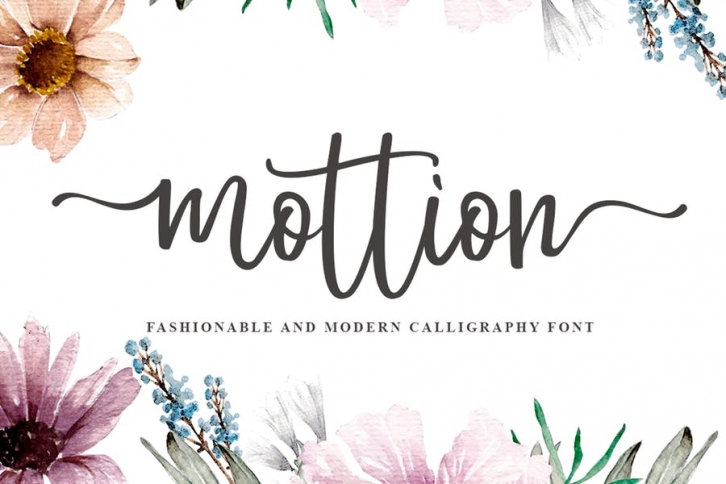 Mottion Font Download