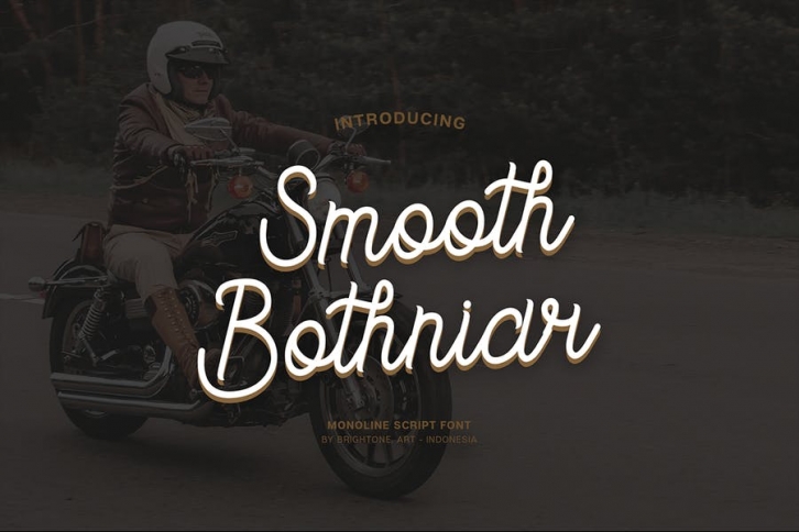 Smooth Bothniar - Classic Script style Font Download