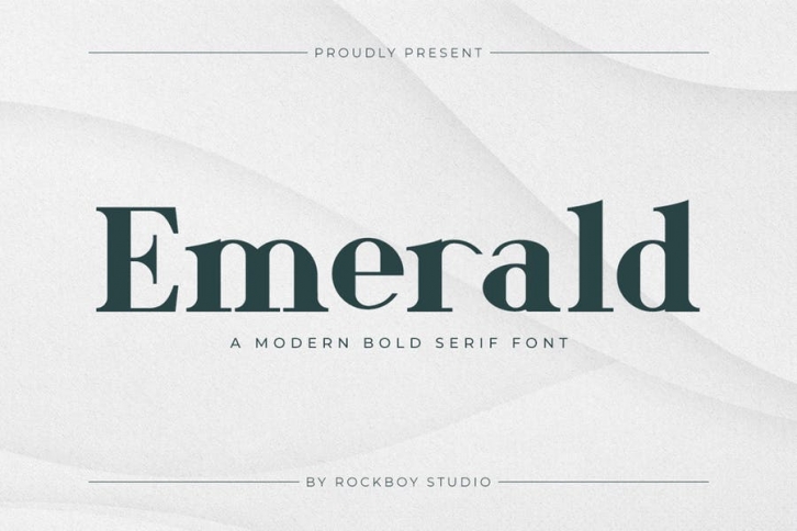 Emerald - Business Font Font Download