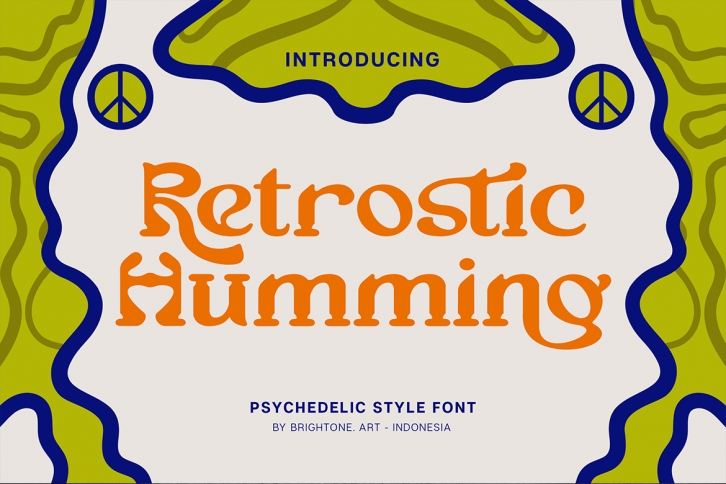Retrostic Humming Font Download