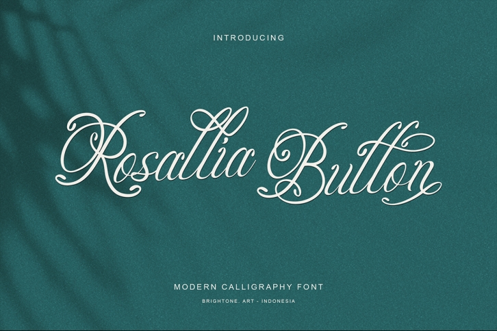Rosallia Button Font Download