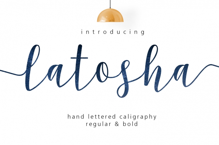 Latosha Script Font Download