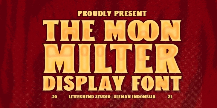 The Moon Milter Font Download