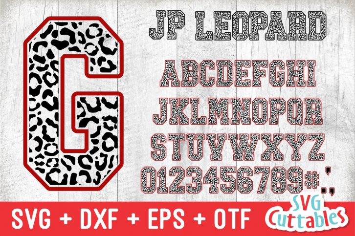 JP Leopard Font Download