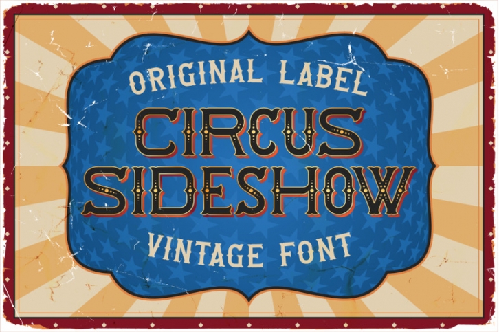 Circus Sideshow Font Download