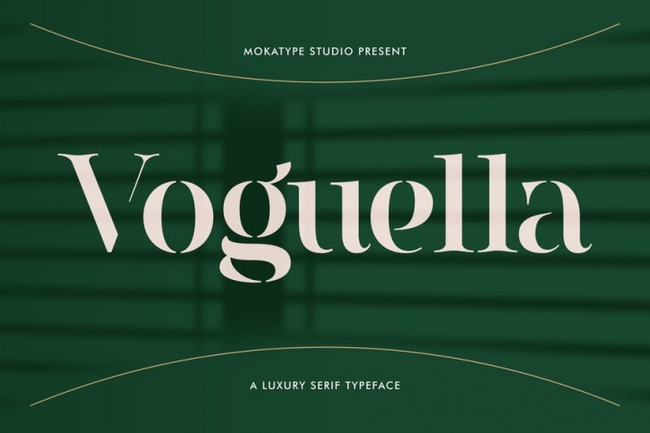 Voguella - Luxury Serif Font Download