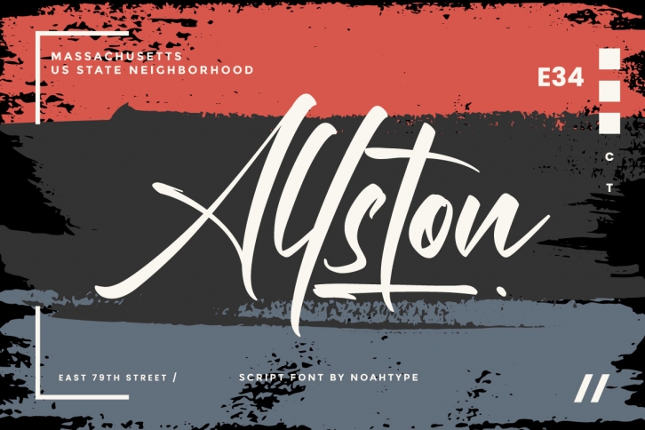 Allston Font Download