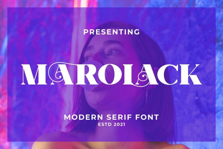 MAROLACK Font Font Download