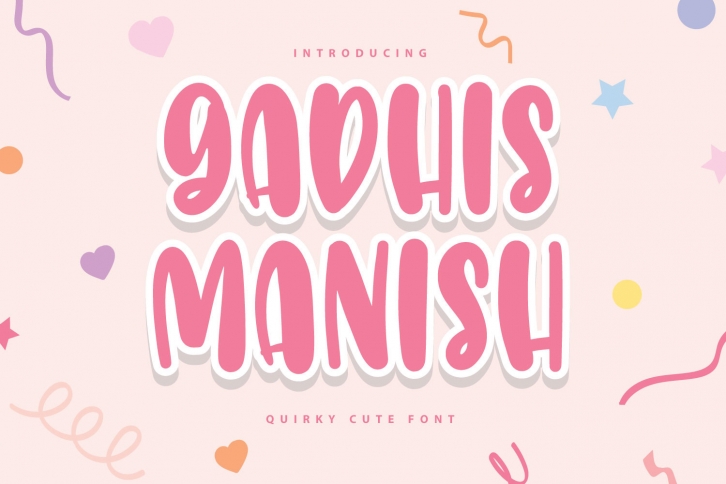 Gadhis Manish Font Download