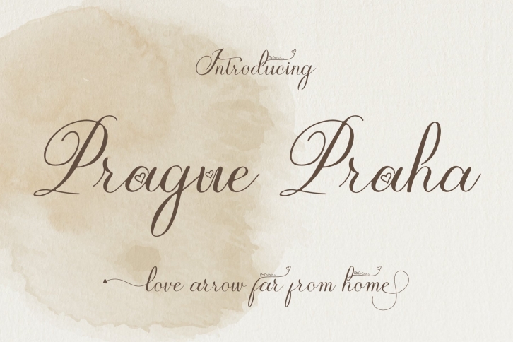 Prague Praha Valentines Script Font Download