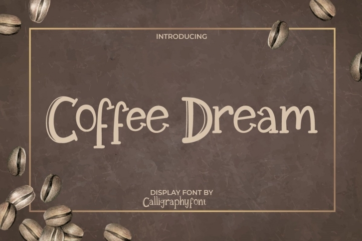 Coffee Dream Font Download
