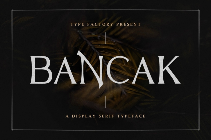 Bancak Font Download
