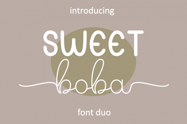 Sweet Boba Font Download