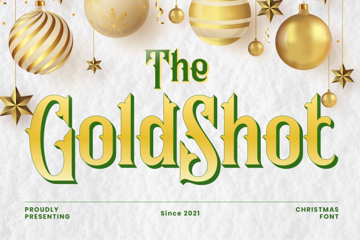 Gold Shot Font Download