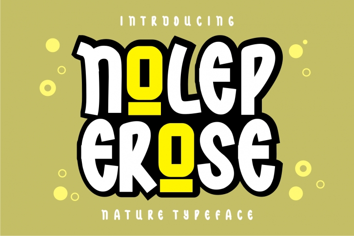 Nolep Erose Font Download