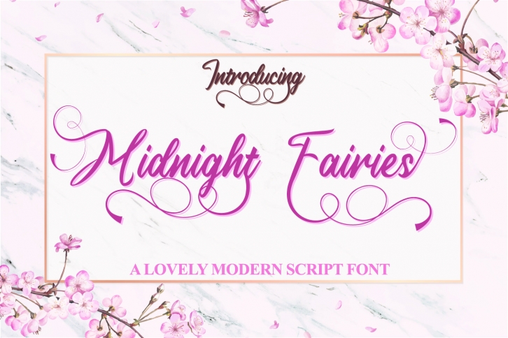 Midnight Fairies Font Download