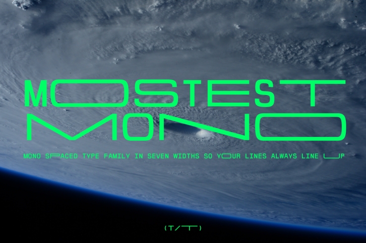 Mostest Mono Spaced Font Download