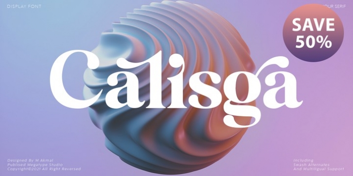 Calisga Font Download