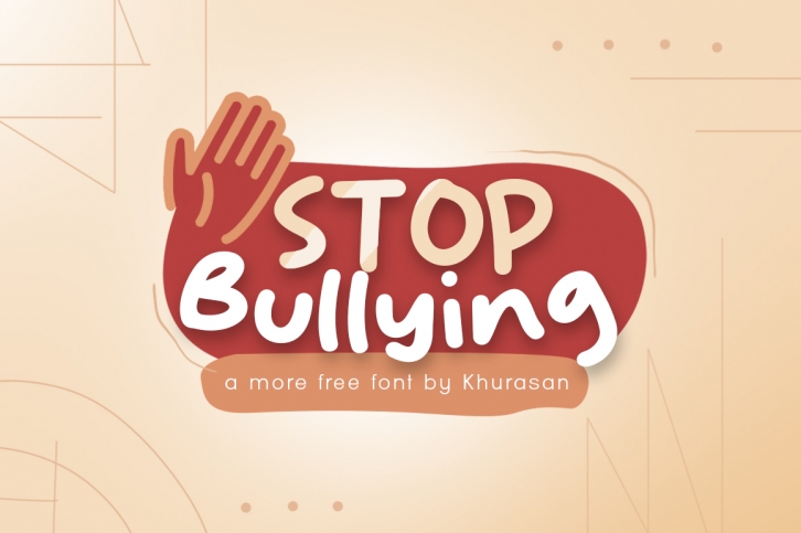 Stop Bullying Font Download