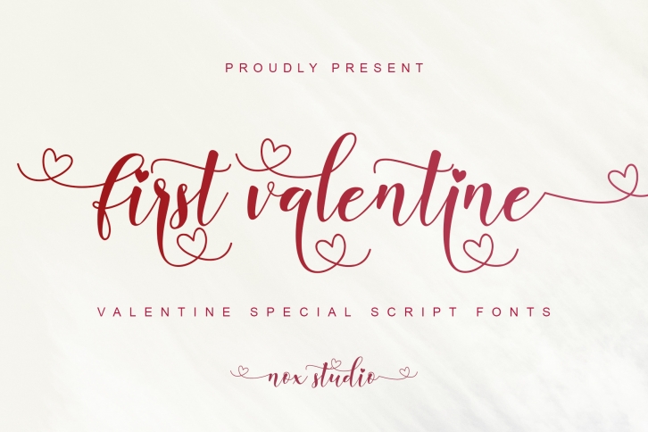 First Valentine Font Download