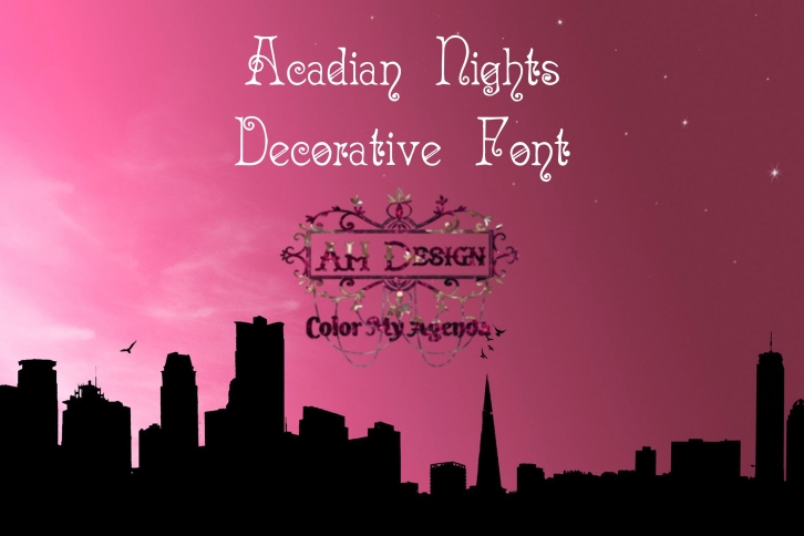 Acadian Nights Font Download