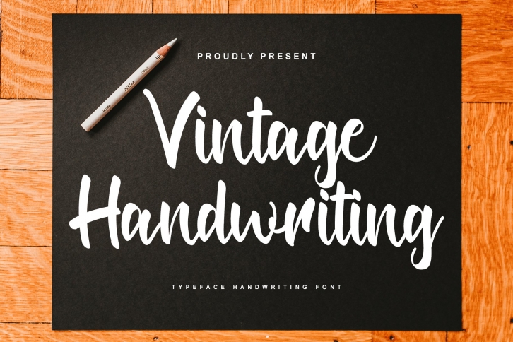 Vintage Handwriting Font Download