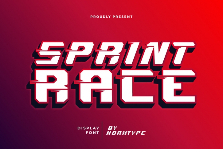 Sprint Race Font Download
