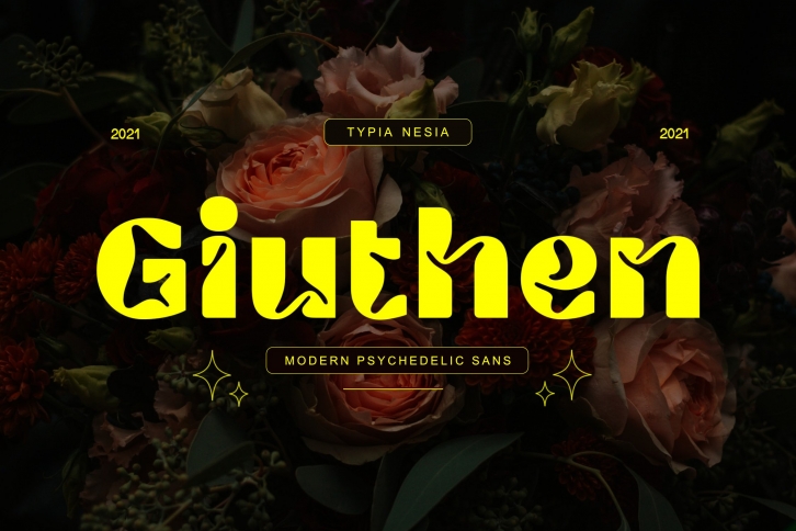 Giuthen Psychedelic Sans Font Download