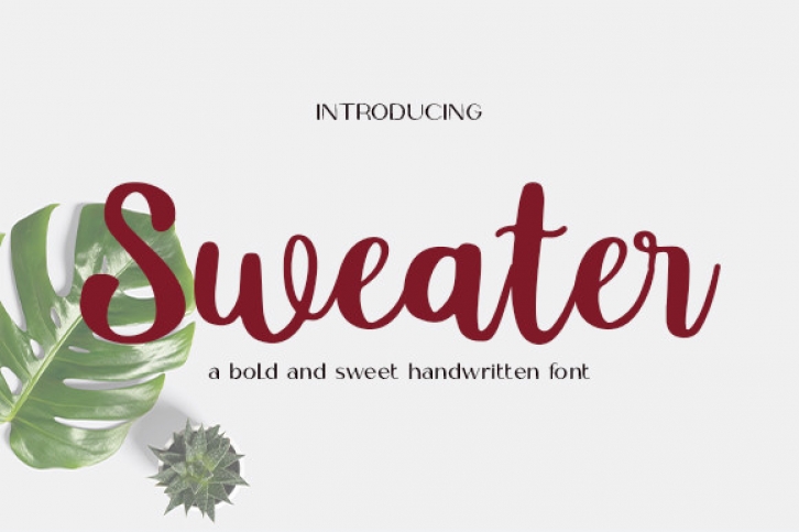 Sweater Font Download