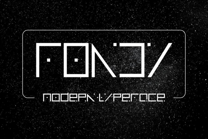 Fondy - Modern Typeface Font Download