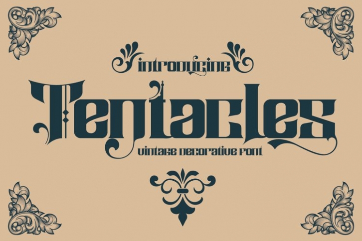 Tentacles Font Download