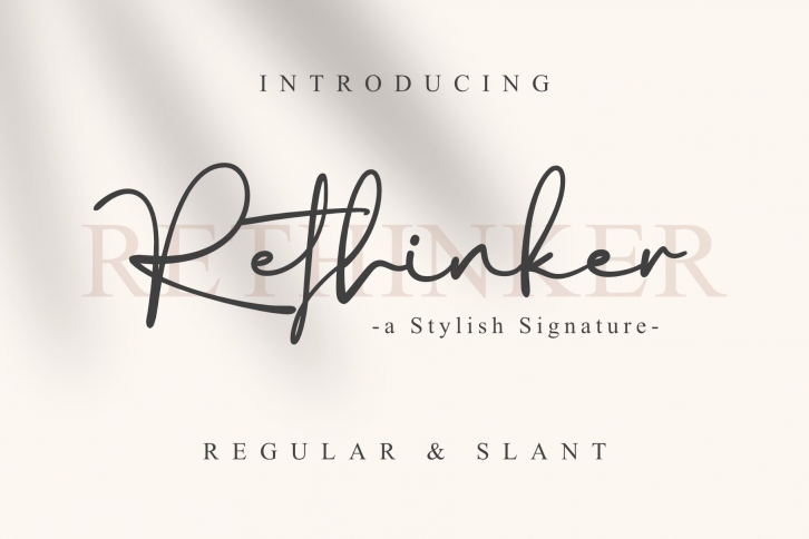 Rethinker Font Download