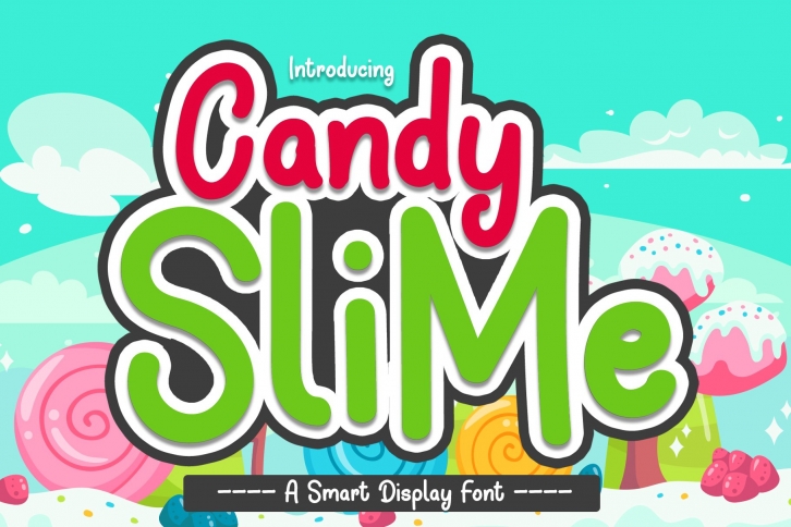 Candy Slime Font Download