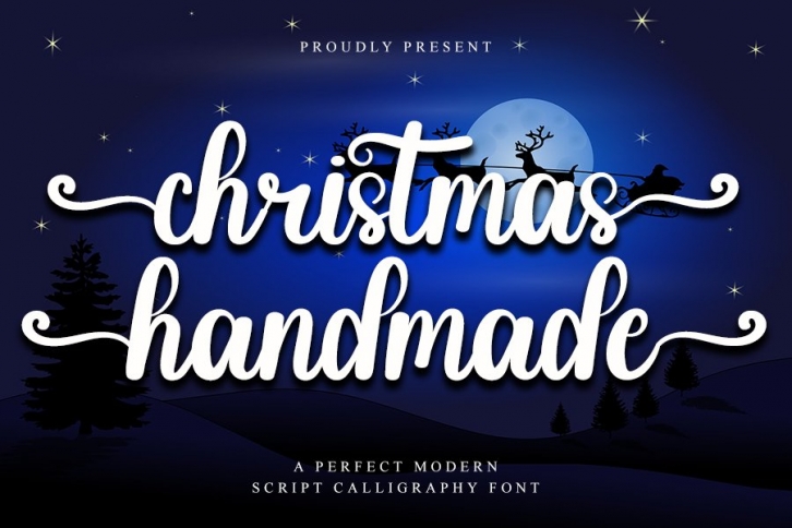 Christmas Handmade Font Download