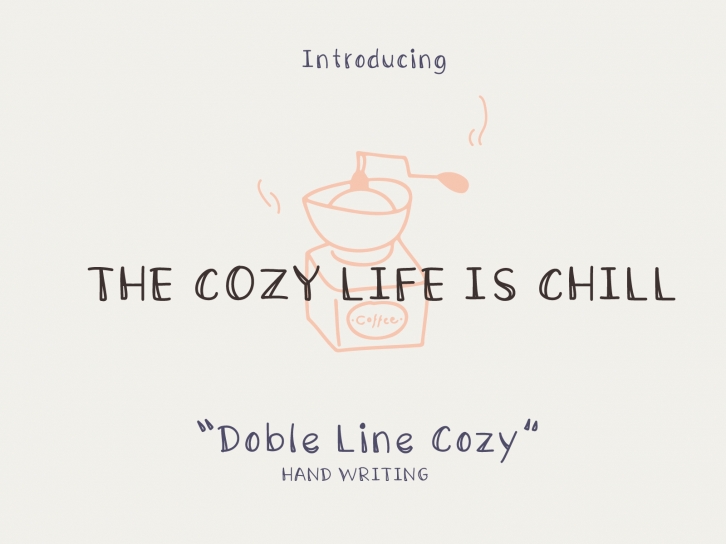 Double Line Cozy Font Download
