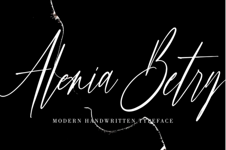Alenia Betry Font Download