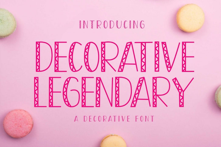 Decorative Legendary Font Download