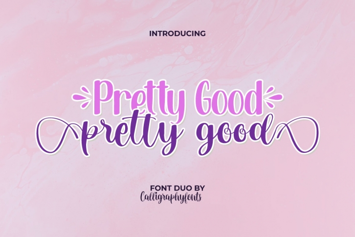 Pretty Good Font Download