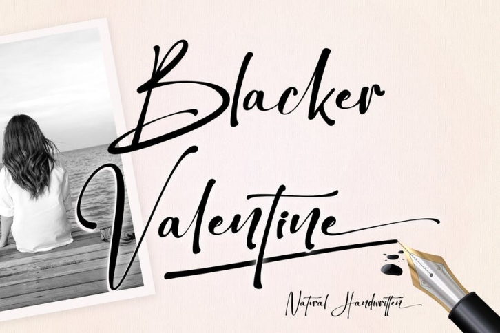 Blacker Valentine Font Download