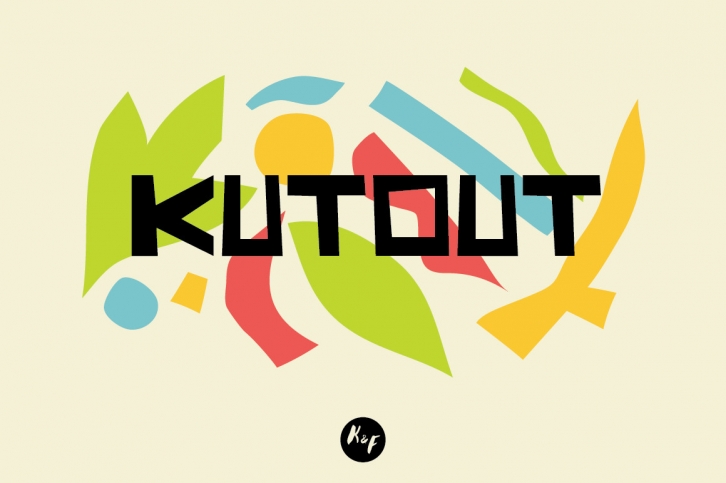 Kut out Font Download