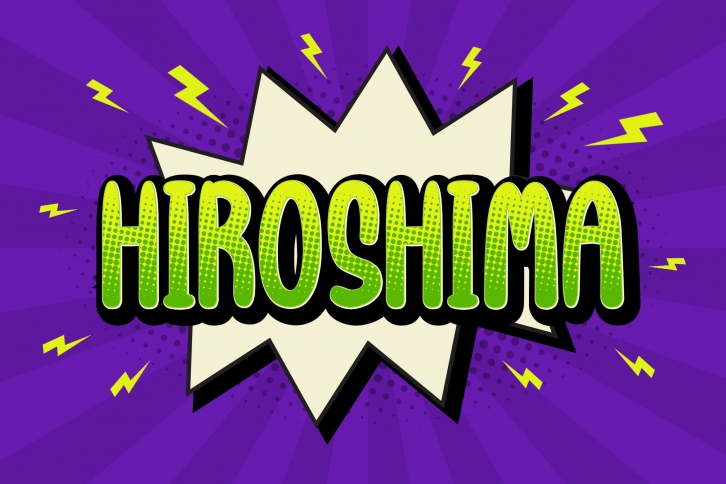 HIROSHIMA Font Download