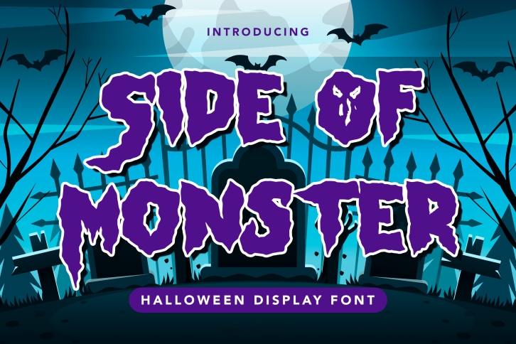 Side of Monster Font Download