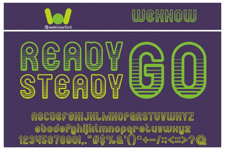 Ready Steady Go Font Download