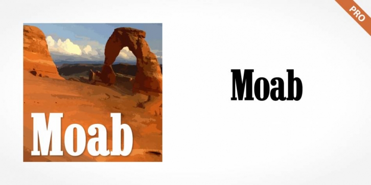 Moab Pro Font Download