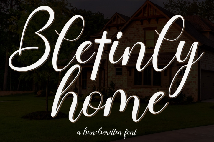 Bletinly Home Font Download