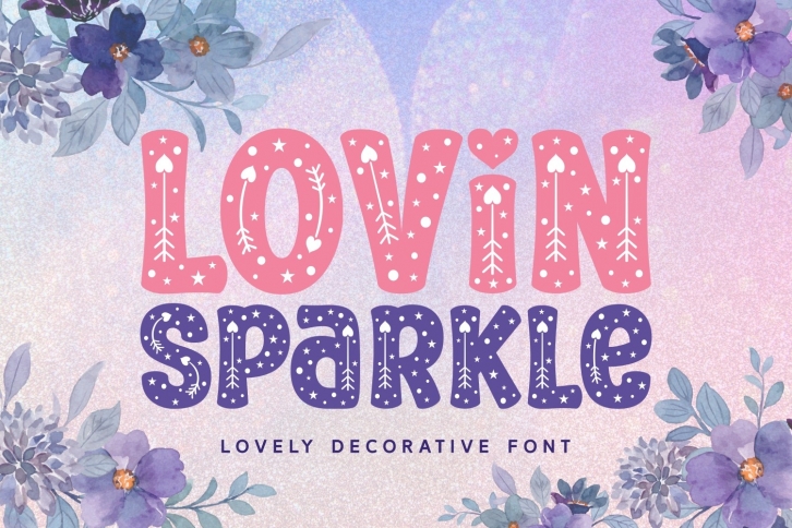 Lovin Sparkle Font Download