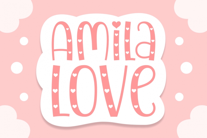 Amila Love Font Download