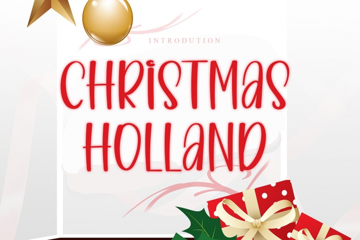 Christmas Holland Font Download